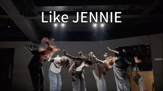 叫喊连天的排练段落一《Like JENNIE》