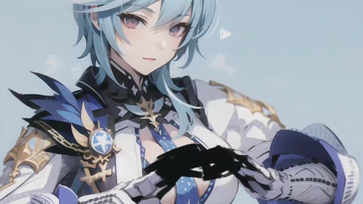 【AI Animation】Eula chefs, gather together!!