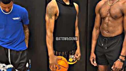 Full-Court Dribble Dunk Challenge