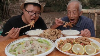 Countryside Recipe & Mukbang | 2 Flavors of De-boned Chicken Feet