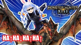 Pekora Goes How to Train Your Dragon in Monster Hunter Rise 【Hololive English Sub】