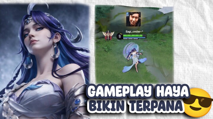 Gameplay Haya bikin terpana 😎 || HOK