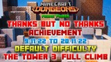 The Tower 3 [Default] Thanks But No Thanks Achievement, Full Climb & Guide, Minecraft Dungeons