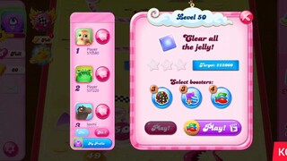 CANDY CRUSH SAGA LEVEL 50 (NEW VERSION)