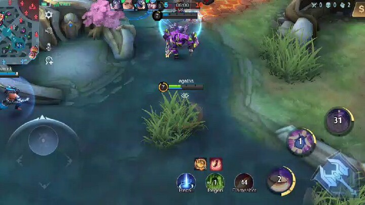 Dodong Agatha plays ML hero NANA extreme support