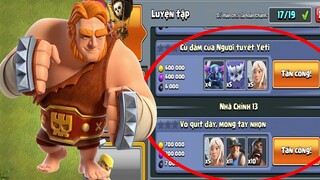 NMT | Clash of clans | Chinh Phục 2 Maps Huấn Luyện Cuối Cùng