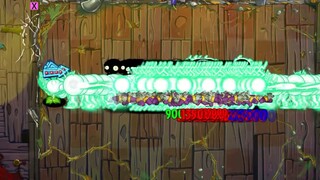 PvZ 2 Challenge - 100 max-level plants vs. 150 level 5 zombies - who will win?