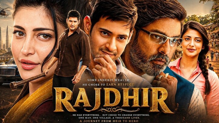 RAJDHIR - Full Hindi Dubbed Action Movie _ Mahesh Babu, Shruti Haasan, Jagapathi