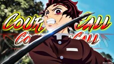 Tanjirou vs Yoriichi | Demon Slayer: Kimetsu no Yaiba Katanakaji no Sato-hen「AMV」Courtesy Call ᴴᴰ