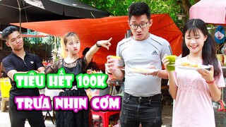 100k Ăn Sạch Các Món Ăn Vặt Cổng Trường Và Cái Kết Hai Chú Cháu Bị Phạt Nhịn Cơm - Táo Xanh TV