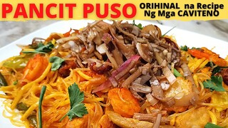 PANSIT PUSO | Kinilaw Na Puso Ng Saging | Pancit Puso Ng Mga Caviteno