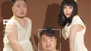 Foto Keluarga Saya dengan Kakak Videografer Lao Mu