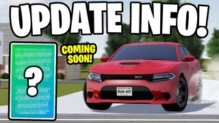 NEW GREENVILLE UPDATE INFORMATION! (UPDATE TODAY?!) - Roblox Greenville