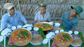 LẨU CÁ LĂNG BÔNG SÚNG 2 RUỘNG 7 GHẺ 6 CÔ ĐƠN ÚT LỤC BÌNH GIỮA CÁNH ĐỒNG QUÊ