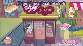 Tutorial membuat toko roti | Sakura school simulator