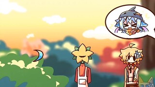 Animasi OC yang dibuat oleh siswa SMP berusia 14 tahun (dubbing, plot, gambar)