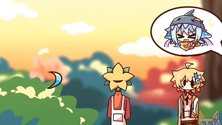 Animasi OC yang dibuat oleh siswa SMP berusia 14 tahun (dubbing, plot, gambar)