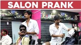 latest Salon funny prank || Nimesh Chowdary Pranks || Nimesh Chowdary Official