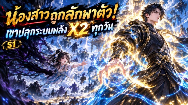 น้องสาวถูกลักพาตัวเขาปลุกระบบพลังX2ทุกวันS1