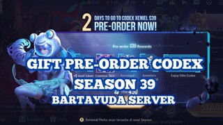 [Arena of Valor] Pre-Order Codex Season 39 Bartayuda Server Dapet Skin Cosmos