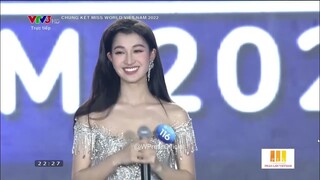 Phương Nhi ứng xử Top 5 Miss World Vietnam 2022 Hoa Hậu Thế Giới Việt Nam 2022