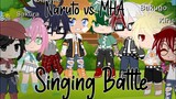 Naruto vs. MHA//Singing Battle//gacha club//+ New Intro!//NOT MY SONGS