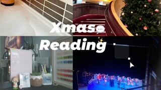 Reading Vlog｜Grand festivals should happen in winter. Spending Christmas with my British boyfriend a