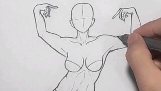 人体结构本来就是这样，习惯就好