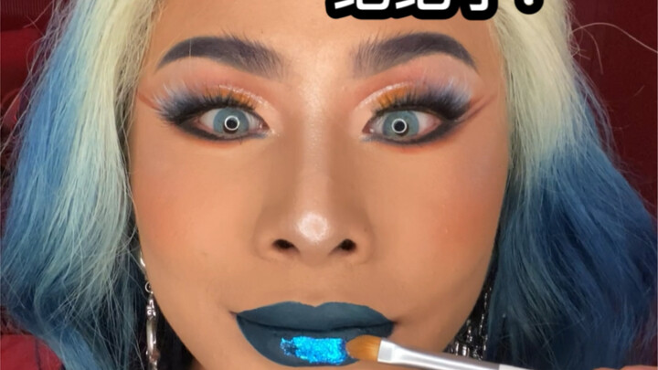 Challenging the hottest lipstick on foreign websites—this mouth must be made of stainless steel!