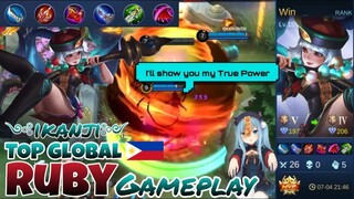 UNKILLABLE , RUBY Lady Zombie  | NEW META Funnel Ruby | Top Global Ruby | Mobile Legend