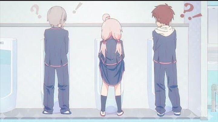 Cewek imut pergi ke toilet yang salah!!!