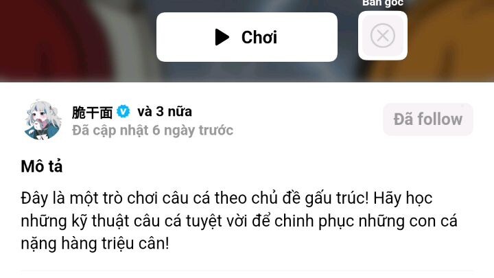 game câu cá vạn cân #BuildaGame #钓魂 46430190