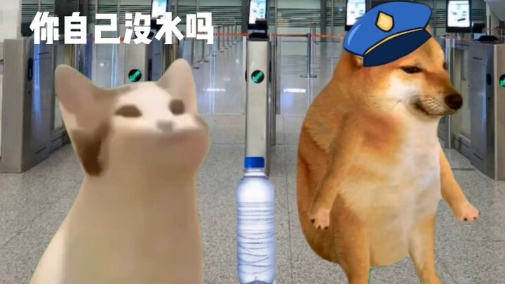 Strange security guard