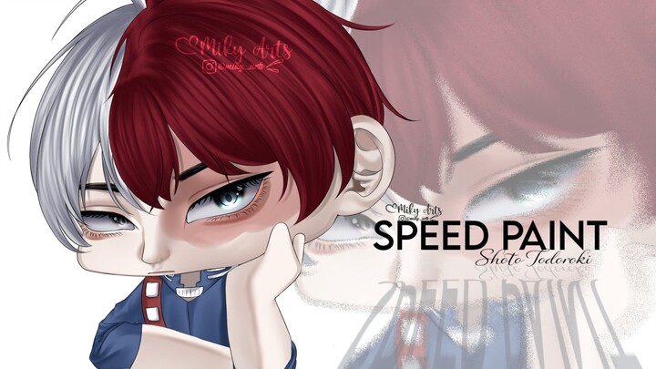 SPEED PAINT | Shoto Todoroki 【My Hero Academia】