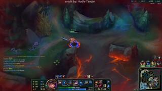 Zed lôi kiếm giải cứu morgana bị gank #game