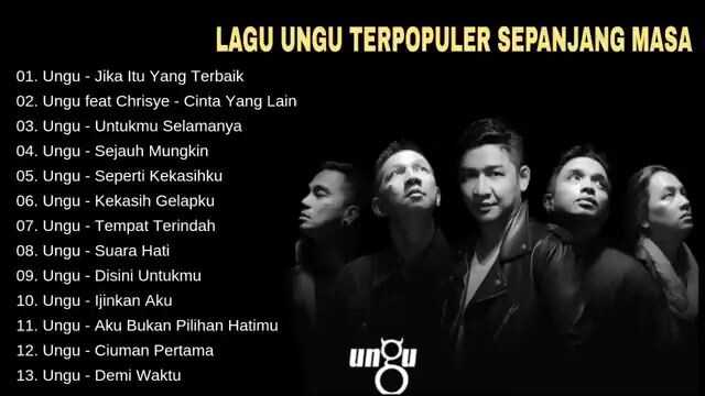 kumpulan lagu ungu populer