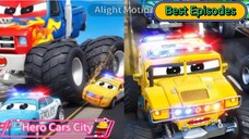 Hero Cars City Best Compilation (Episode 13)