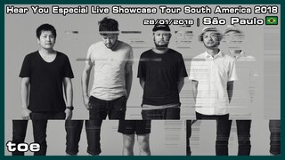 toe - Hear You Especial Live Showcase Tour South America 2018 - 28/01/2018