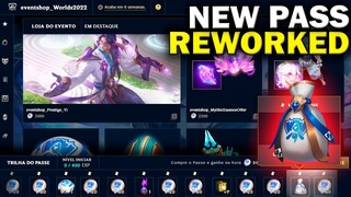 NEW Pass Rework - All Rewards - League of Legends