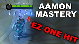 AAMON GAMEPLAY TUTORIAL | MLBB | HOW TO USE AAMON