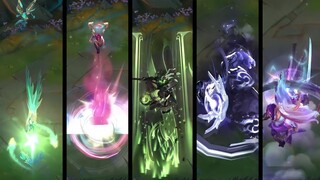 SKIN MỚI Chiến Binh Rồng: Kai'Sa, Yasuo, Thresh, Volibear, & Karma | Yugi Gaming