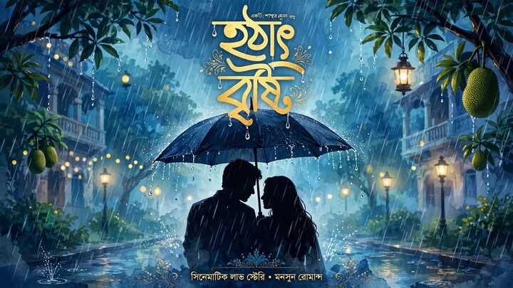 হঠাৎ বৃষ্টি | Hothat Brishti Full Movie | Ferdous Priyanka | Bengali Superhit Romantic Movie