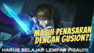 MASIH PENASARAN DENGAN GUSION?! HARUS BELAJAR LEMPAR PISAU!!!!