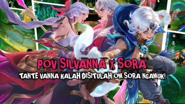 POV TANTE SILVANNA X OM SORA: TANTENYA KALAH DISITULAH OM SORA NGAMUK⁉️🔥
