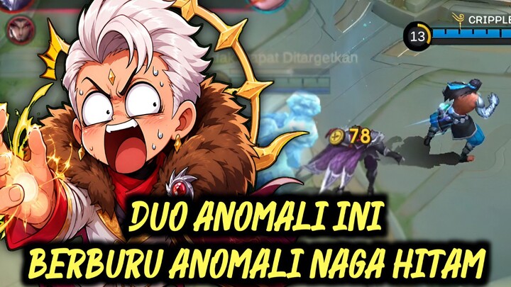 DUO FT ANKA.EXE MEMBURU ANOMALI NAGA HITAM YUZHONG 🤣 - MLBB EXE