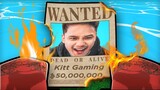 I Banned KITTGAMING while he is LIVE STREAMING