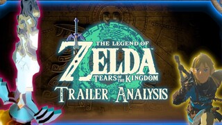 The Legend Of Zelda Tears Of The Kingdom Trailer Analysis