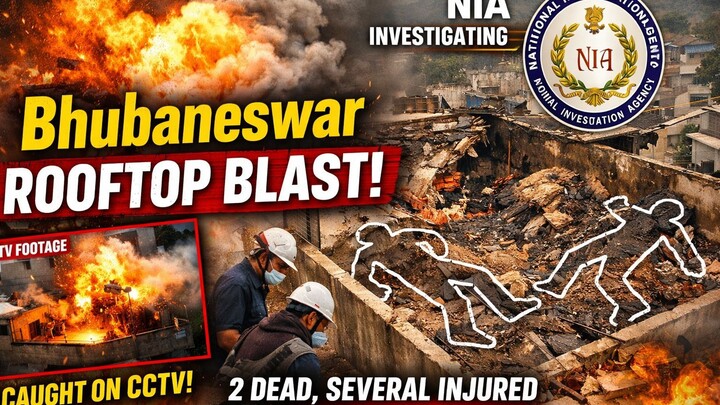 Bhubaneswar Rooftop Blast: Explosion During Suspected Bomb-Making Shocks City