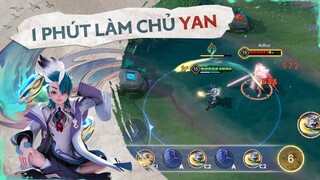 Quẩy combo tướng mới Yan chỉ trong 1 PHÚT - Garena Liên Quân Mobile