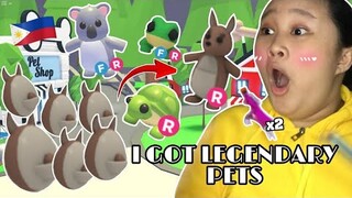 HATCHING 31 AUSSIE EGGS IN ADOPT ME | I GOT LEGENDARY PETS (ROBLOX TAGALOG)